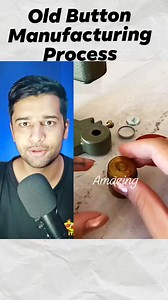 Old Button Manufacturing Process . #fbreelsfypシ゚viralシ #fbreels #shorts #viralreelsfb #trendingreels #short #viralshorts #shortsvideos #shortreels #facebookreel | More cko
