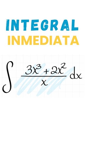 Resolviendo una integral inmediata paso a paso. aprendamos juntos cálculo integral y matemáticas 👩‍🏫 #matematicas #calculointregal #aprendizaje #calculodiferencial #estudiantes | tuprofe.mate