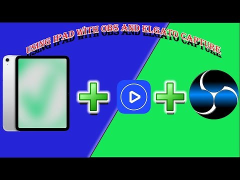 Using IPAD with capture card and Using IPAD as a capture card