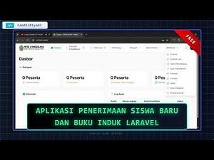 Aplikasi Penerimaan Siswa Baru dan Buku Induk Berbasis Website - SOURCE CODE GRATIS