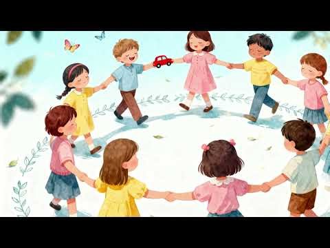 Circle of Little Hands — Soft SEL Folk Song for Kids (Sharing, Fairness & Taking Turns)
