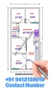 1200 Sqft Ka House Design / 24 X 50 House Map / House Plan (S NO 1955) | SK House Plans