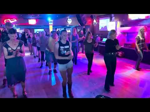 Art Corral, line dance instructor at The Maverick King of Clubs, Tucson, Arizona