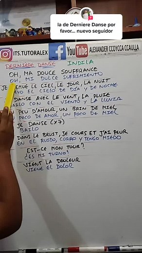 Learn French with Indila's 'Dernière Danse' Lyrics Pronunciation Tutorial