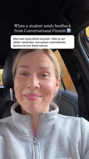 Don’t get my course (any of them!) if you want to be perfect, memorize grammar or know every ending⬇️ I don’t teach that. I teach Finnish for real life. Because I see you 🧡 When you listen to real Finnish, your brain goes blank. Fast speech, blended words.. you recognize bits, but can’t keep up. You lose confidence and switch back to English 🥹 Let me say this loud and clear: ❌This is NOT your fault❌ Most Finnish courses train you for grammar exams, not real conversations. But your “not speakin