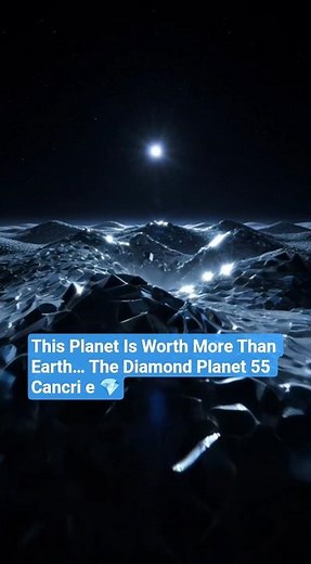 This Planet Is Worth More Than Earth… The Diamond Planet 55 Cancri e 💎