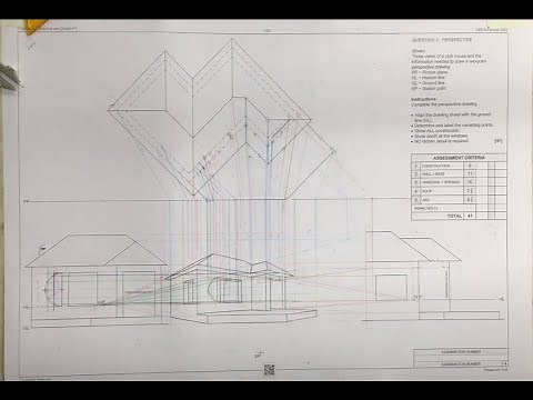 Perspective drawing Gr12 paper 1 2022