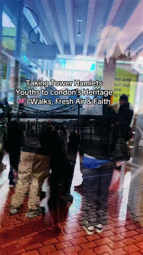 Taking Tower Hamlets residents and young people out to explore London’s heritage — walking across Tower Bridge, enjoying the fresh air by the River Thames, staying active, and learning together beyond the classroom. We also made space for prayer breaks for those who wished to pray, ensuring an inclusive and respectful environment for everyone 🤍 #TowerHamlets #LeapAhead2025 #Community #BritishHeritage #YouthWork