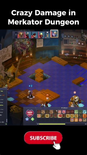 Crazy Damage in Merkator Dungeon!!