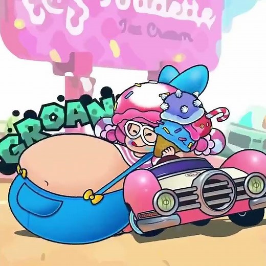 Soft Server Toadette's Sloshing Belly