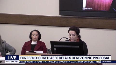 Fort Bend ISD releases details of rezoning proposal