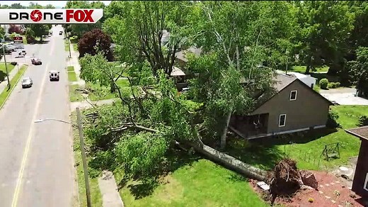 56K views · 189 reactions | Tuesday's storms brought damaging winds, hail and heavy rains to northeast Ohio, which meant that for some people, today was all about cleaning up. Dave Nethers takes a look at the hard hit area of Dover, Ohio. | Fox 8 News | Facebook