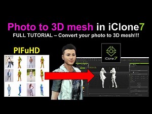 PIFuHD - Photo to 3D Mesh in iClone