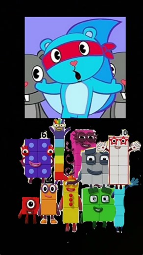 Splendid Happy tree friends pretty blood sprunki and Numberblocks