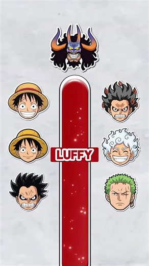 Can Kaido DEFEAT Every Version of Luffy? 🐉🔥 #onepiece #luffy #anime