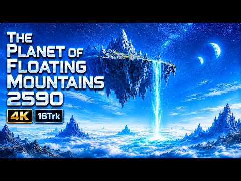 Floating Mountains Planet 2590 1 Hour Relaxing Alien World Ambience for Sleep & Focus 4K