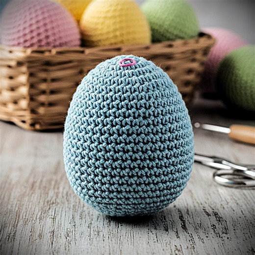 Crochet Easter Egg Pattern, DIY Crochet Egg, Amigurumi Egg Pattern, Instant Download Crochet Egg Pattern, PDF - Etsy