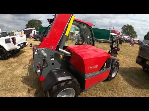 2025 Wiedmann T4512 1.6 Litre 3-Cyl Diesel telehandler (45 HP) Startins at Ashby Show 2025
