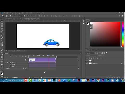 كيف تحرك صورة على الفوتوشوب بشكل احترافي | أكثر من طريقة لحفظ الفيديو | photoshop