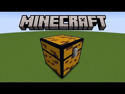How To Build Giant Minecraft Chest