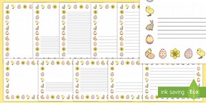 Easter Page Borders