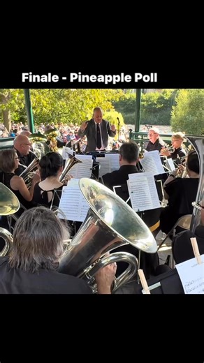 The finale part of Pineapple Poll - great sounds from Old Silkstone Band | Wetherby Bandstand