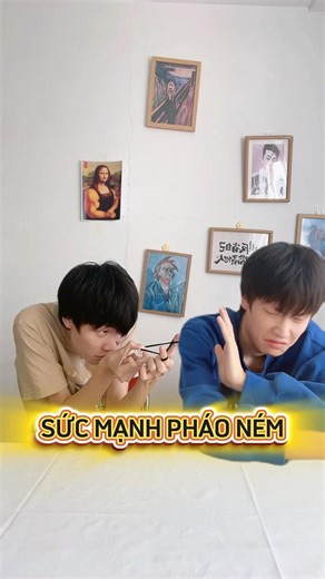 Sức mạnh của pháo ném #haihuoc #giaitri #shorts