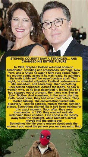 STEPHEN COLBERT SAW A STRANGER… AND CHANGED HIS ENTIRE FUTURE