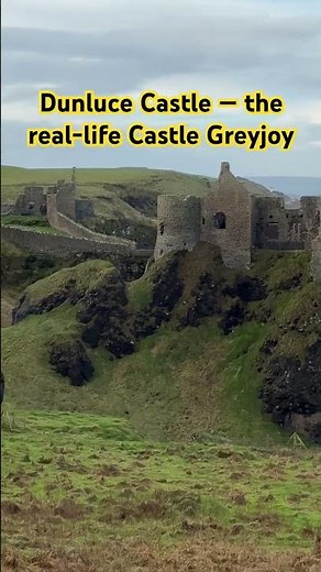 Dunluce Castle with a Rainbow | Northern Ireland
