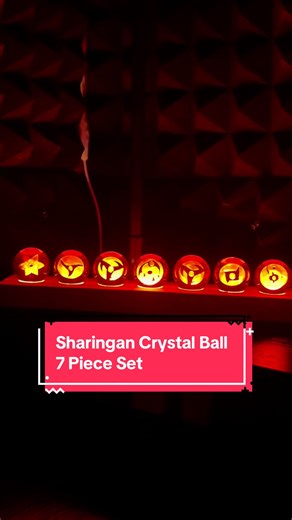 Anime fans… this one’s a must 🔥 This Sharingan crystal night light is inspired by iconic anime designs and instantly upgrades any setup. The glowing crystal orbs sit on a sleek wooden base and give off a bold, eye-catching LED glow that looks insane at night. Perfect for desks, shelves, or bedside vibes, and super easy to use with USB power so you can plug it in anywhere. Whether you’re decorating your room, gaming setup, or looking for a unique gift, this piece hits every time. Clean design. B