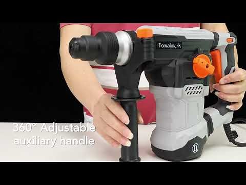Towallmark 12.5Amp SDS Plus Rotary Hammer Drill