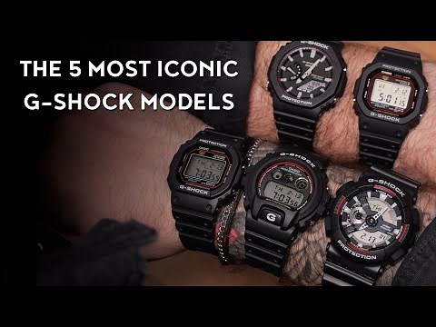 The 5 Most Iconic G-SHOCK Models Updated With Modern Specifications - G-SHOCK Revival Collection