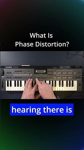 What is Phase Distortion? Casio CZ-101 vs Yamaha DX7