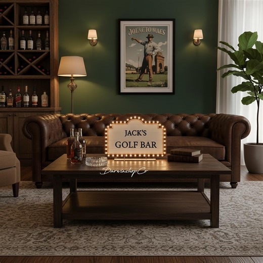 Custom LED Marquee Sign With Stand, Personalized Bar Light, Party Decor - Etsy