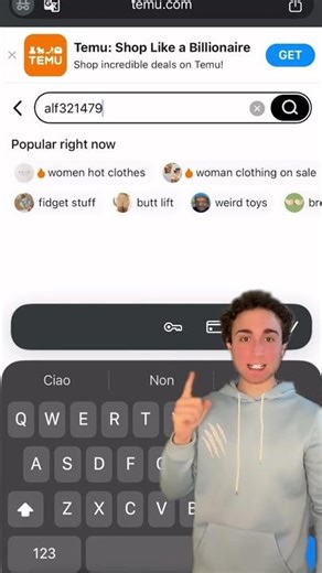Search for the code alf321479 in the bar 🔍👇 #temu #offers #alf321479 #TEMU_Ambassador #ad