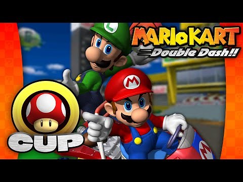 Mario Kart: Double Dash!! - Mushroom Cup 150cc (2 Players)