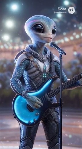 The Most Realistic Alien Concert Ever Captured #fypシ゚viral #ai #fypシ #fyp #sora2 #viral #fypage