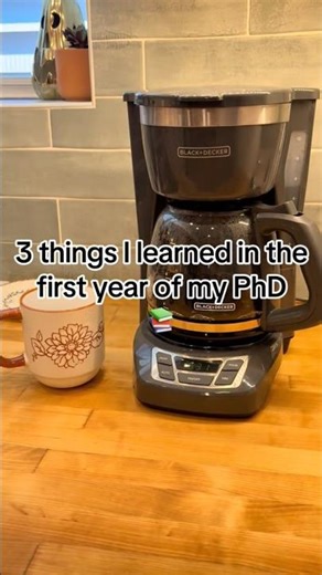 3 unexpected lessons from my first year as a #PhD #student. 📚 #graduatestudent #phdlife #study