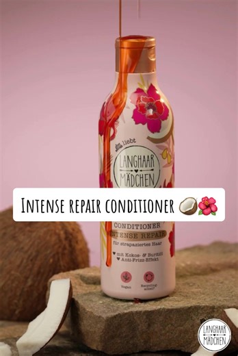Intensivpflege für strapaziertes Haar mit Conditioner