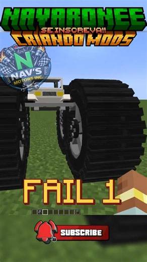 Como (NÃO) fazer um Jeep no Minecraft 🚙 #Minecraft #MinecraftMods #Shorts #Modding #MinecraftBrasil