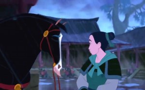 【花木兰】原版动画木兰决定替父从军片段