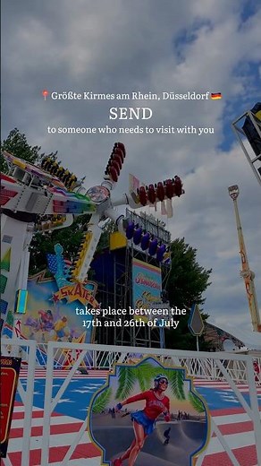 Germany’s largest funfair - Düsseldorf Rheinkirmes - returns this summer - 17.07.2026 - 26.07.2026