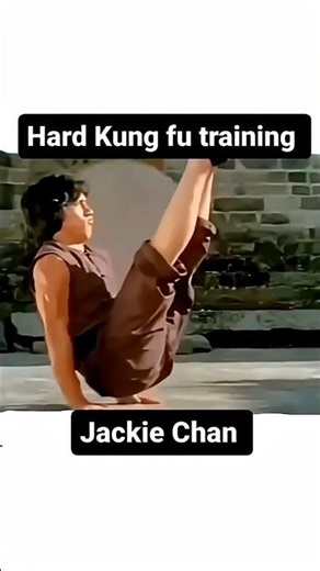 Jackie Chan kung fu training