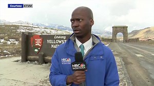 14K views · 314 reactions |  This Montana television reporter gave an unexpected lesson in social distancing when a herd of bison walked toward him: fox40.com/?p=503524 | FOX40 | Facebook