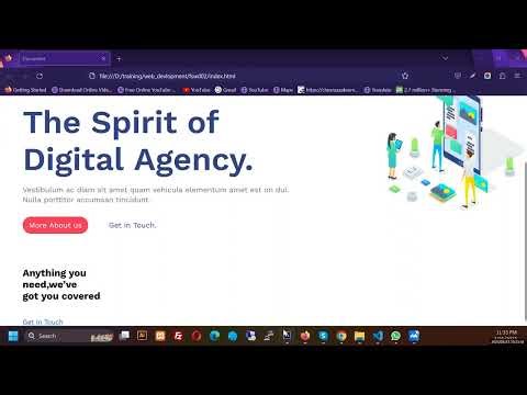 How to Convert PSD Template to HTML | Class 04