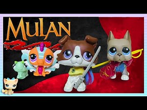 Disney Princess as an LPS! - Disney Mulan Characters in LPS Form