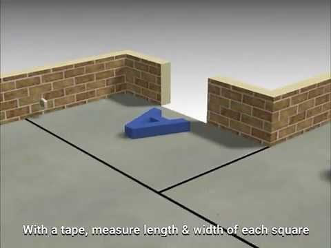 How to measure the total square foot of any room, square footage calculator