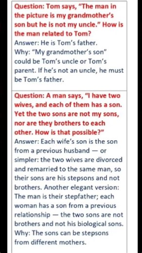 “Advanced Blood Relation Puzzles || “Mastering Blood Relations|| with Answers