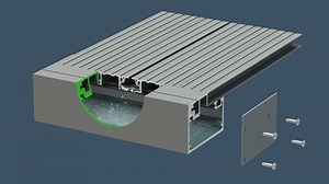 AliDeck Balcony Drainage: Positively Drained Water Management