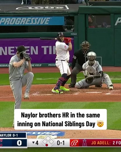 Naylor Brothers Hit Home Runs in Same Inning | Baseball Siblings